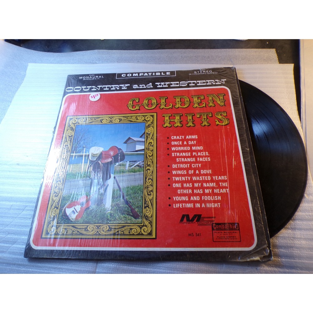 Country and Western Golden Hits Vinyl LP Modern Sound MS 541 Various Artists